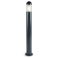 Lampada Paletto Alto per Giardino Colore Grigio per Esterno Linea Torch Livos