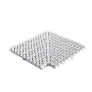 Placca Ad Angolo 90° Per Griglia Gr47 - Da 26 A 37 Cm - H2,5 Cm  - Prezzo Al Pezzo Misure: 26 cm