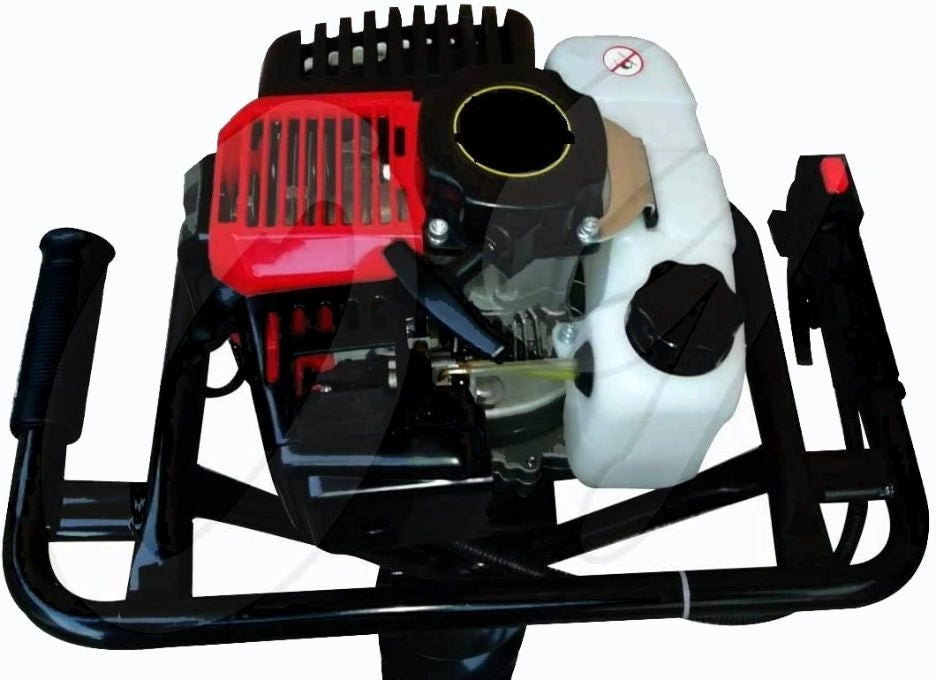 MOTOTRIVELLA A SCOPPIO 52 CC CON PUNTA TRIVELLA 80X300 cm + PROLUNGA 40 cm