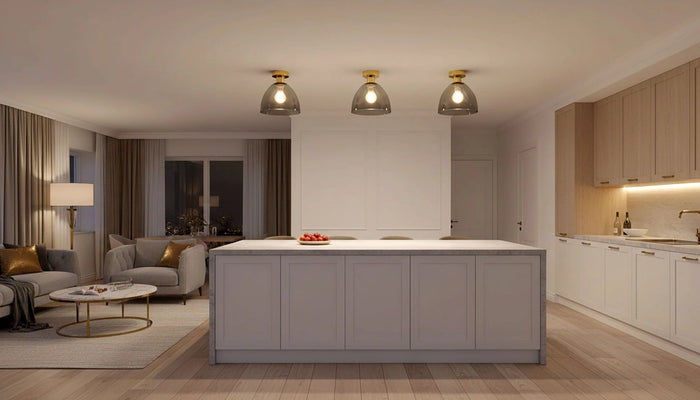 Lampada Da Soffitto APP1302-1C Gold