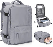 Borsa a Spalla per Viaggio per Damen con Tasca per Scarpe per Laptop da 14 Pollici per Viaggio in Aereo con Protezione da Umidità