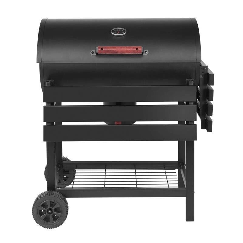 BARBECUE A CARBONELLA TENNESSEE IN ACCIAIO VERNICIATO NERO 113 X H70 X 97,5