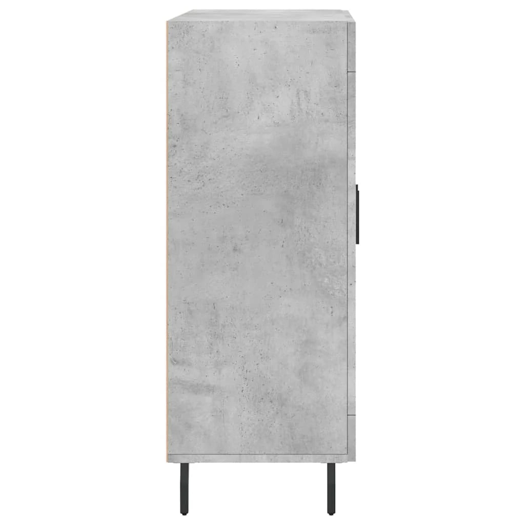 Buffet credenza cassettiera armadio mobile contenitore organizer per cucina soggiorno salotto 69,5 x 34 x 90 cm legno ingegnerizzato grigio 02_0032016