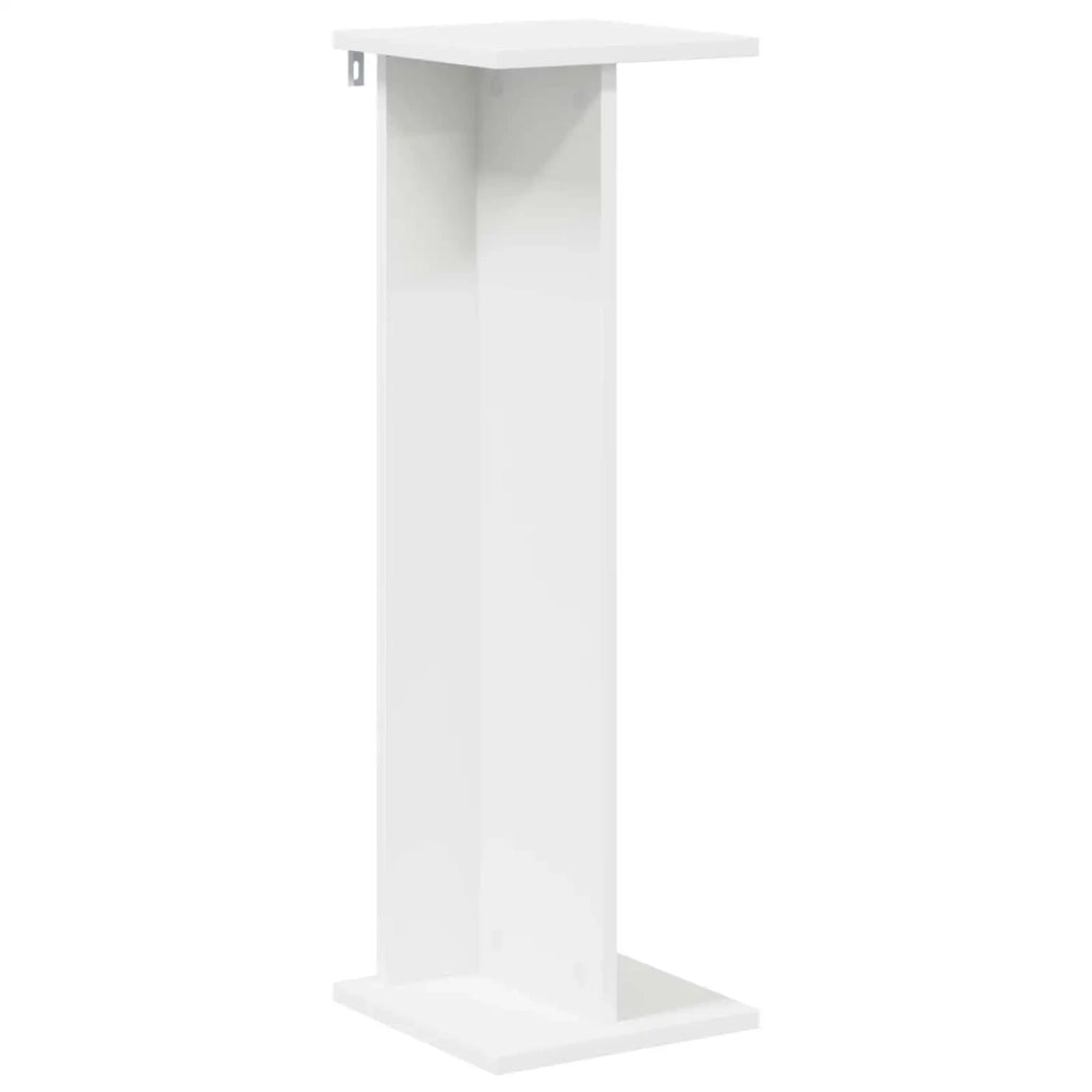 Supporto per piante 2 pcs Bianco 25 x 25,5 x 80,5 cm 899643