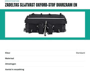 Borsa a Deltale Zadatatale Slijtvast - 2 Borse da Ospedalizzazione - 2 Contenitori per Acqua - Tela di Oxford - 68 x 27 x 21 cm - Duraturo - Borsa per ATV
