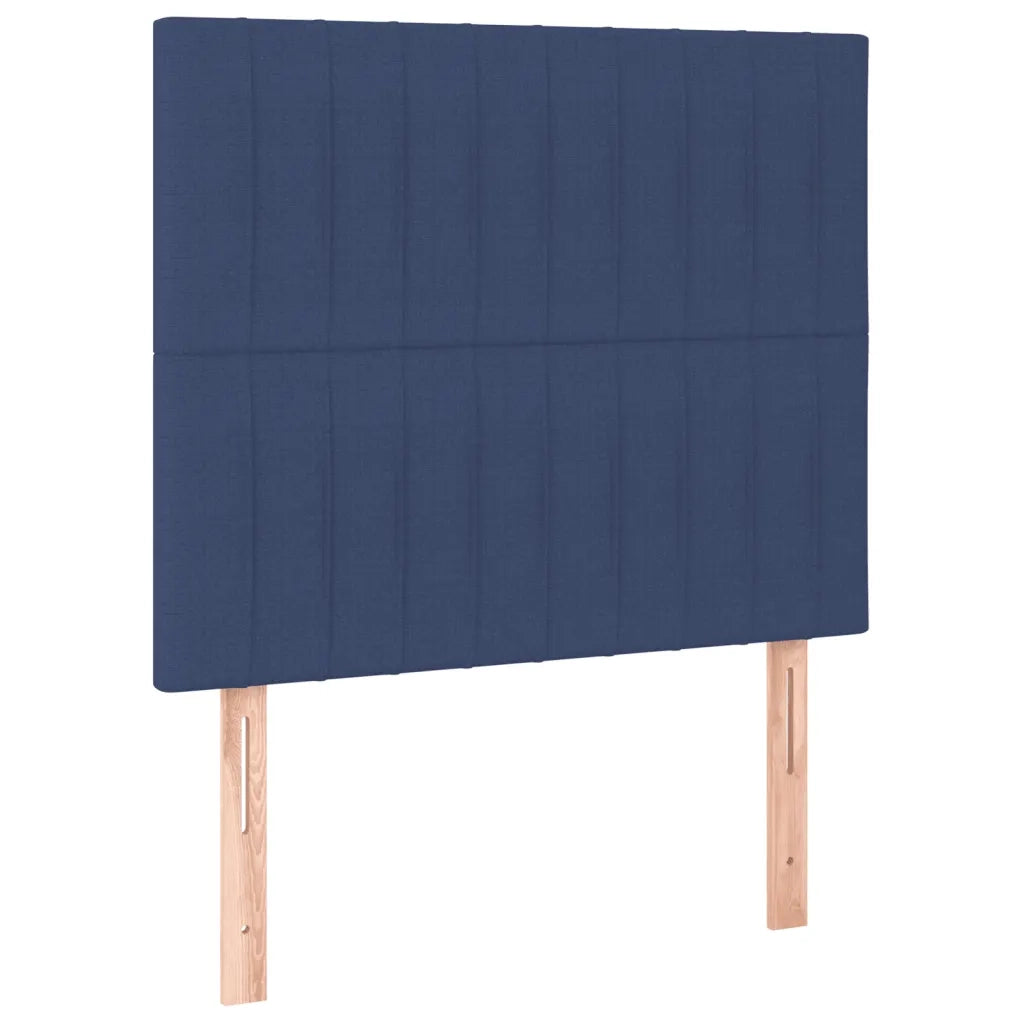 Giroletto a Molle con Materasso Blu 100x200 cm in Tessuto 3132135