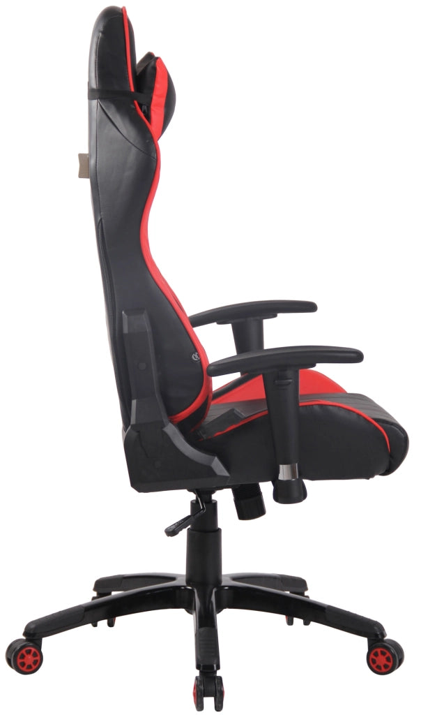 Sedia Ufficio Racing Shift X2 In Similpelle senza poggiapiedi,nero/rosso