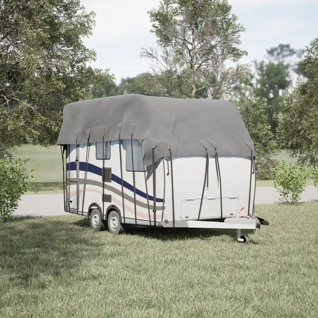 Telo per Roulotte Grigio 600x300 cm in Tessuto Non Tessuto CFW2313556