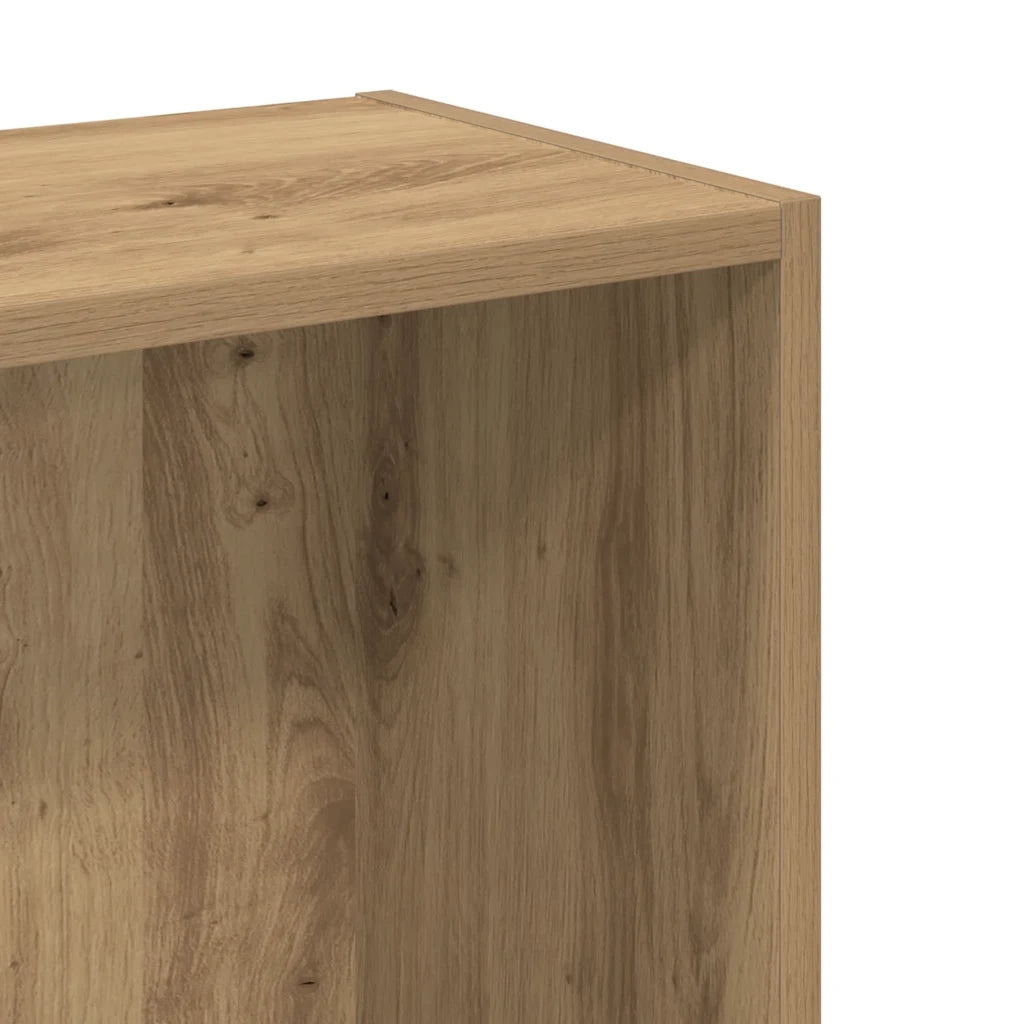 Libreria Rovere Artigianale 80x24x76 cm in Legno Multistrato