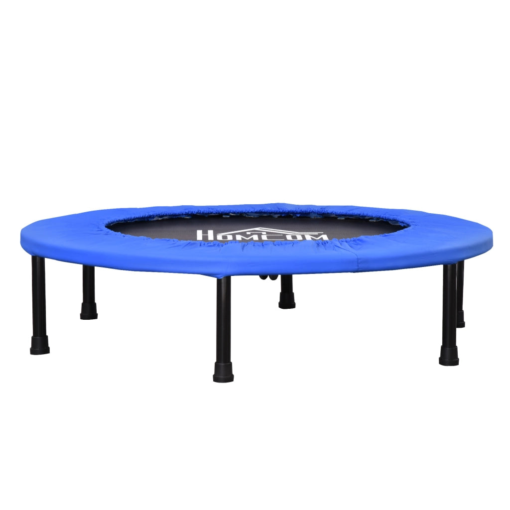 Trampolino Elastico per Allenamento con 30 Molle ¨C zephmum ¨C Nero e Blu, Acciaio, Plastica, PP, ?91x22.5 cm