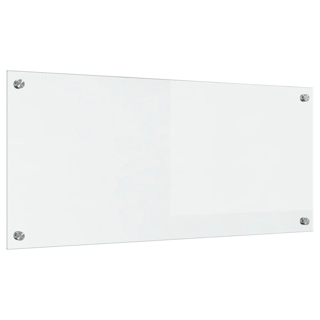 Schienale da cucina Trasparente 90 x 40 cm vetro temperato CFW5094379