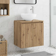 Mobile Lavabo da Parete Rovere Artigianale 49,5 x 35 x 63 cm