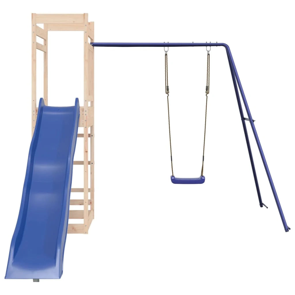 Area giochi esterna 246 x 349 x 207 cm in legno di pino massiccio 02_0004858