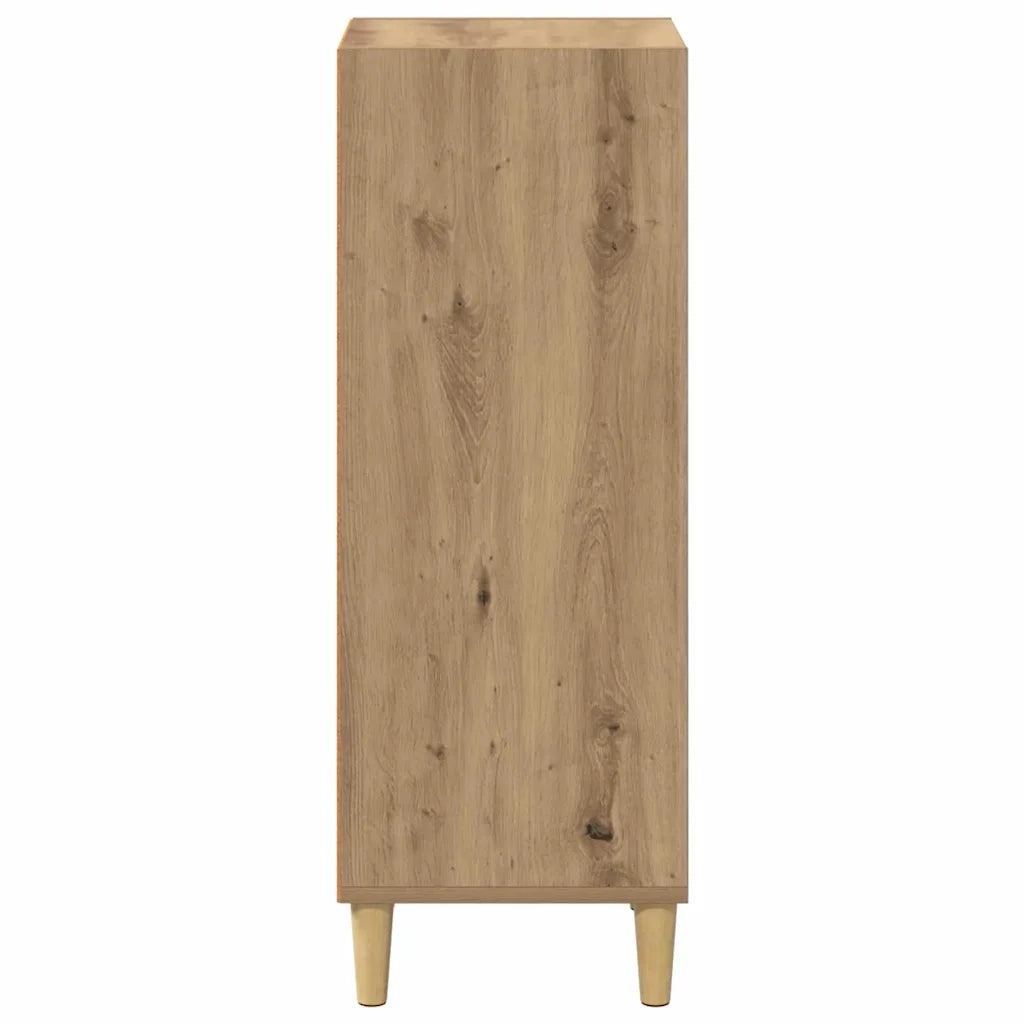 Credenza-Buffet-Armadio da cucina Rovere artigianale 34,5 x 32,5 x 90 cm
