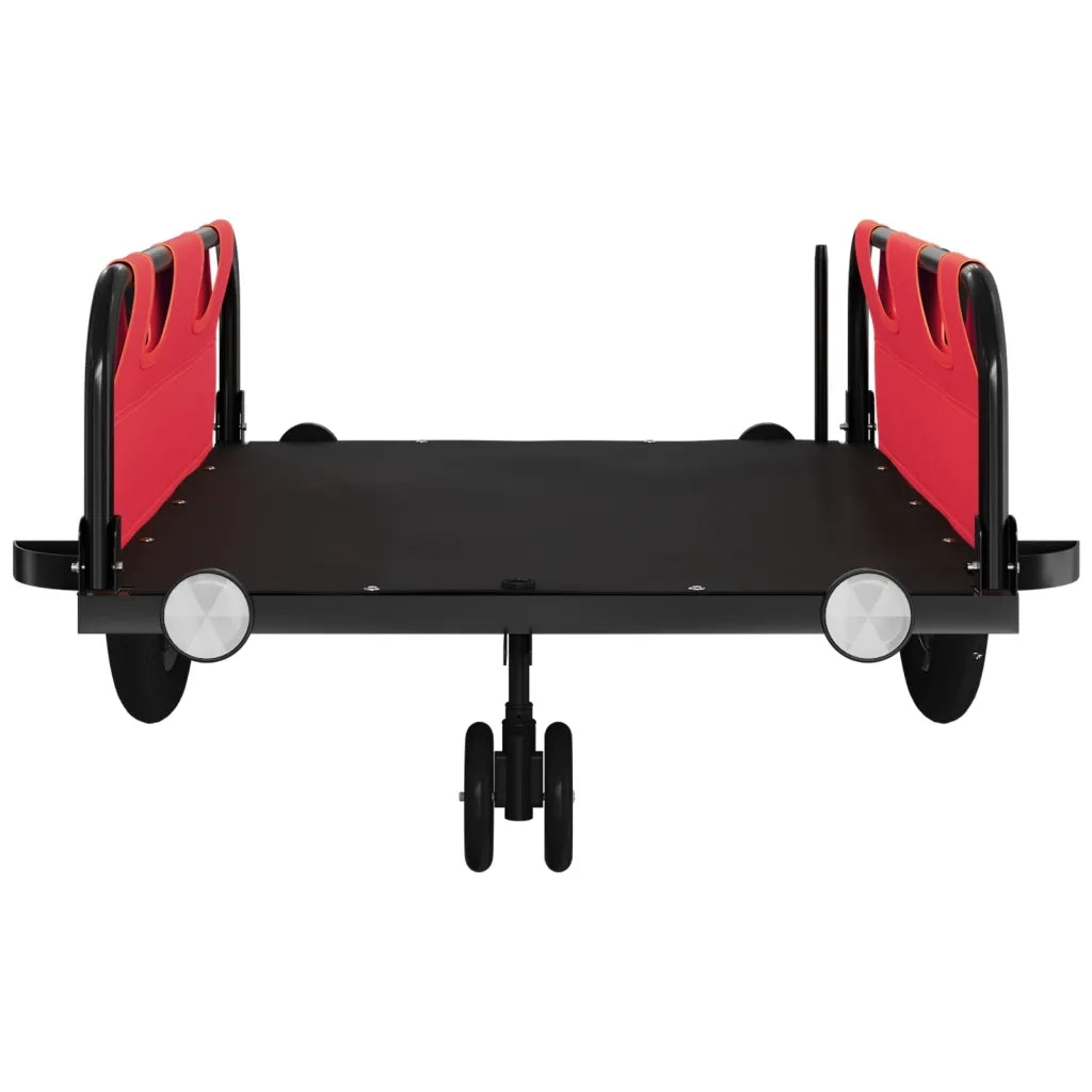 Rimorchio da Bici Rosso Oxford e Ferro CFW9854880