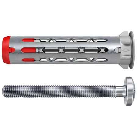 TASSELLO CON VITE 'DUOHM' Ø 10x55 mm - vite 5x55 mm - 25 pezzi- FISCHER