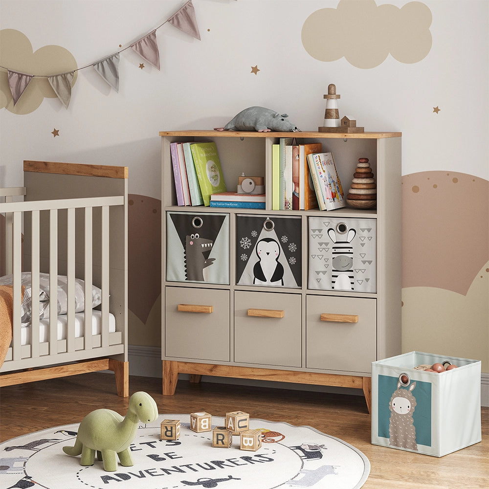 Vitalispa Scaffale per bambini Cashmere/Artigianale 98.4 x 113.4 cm