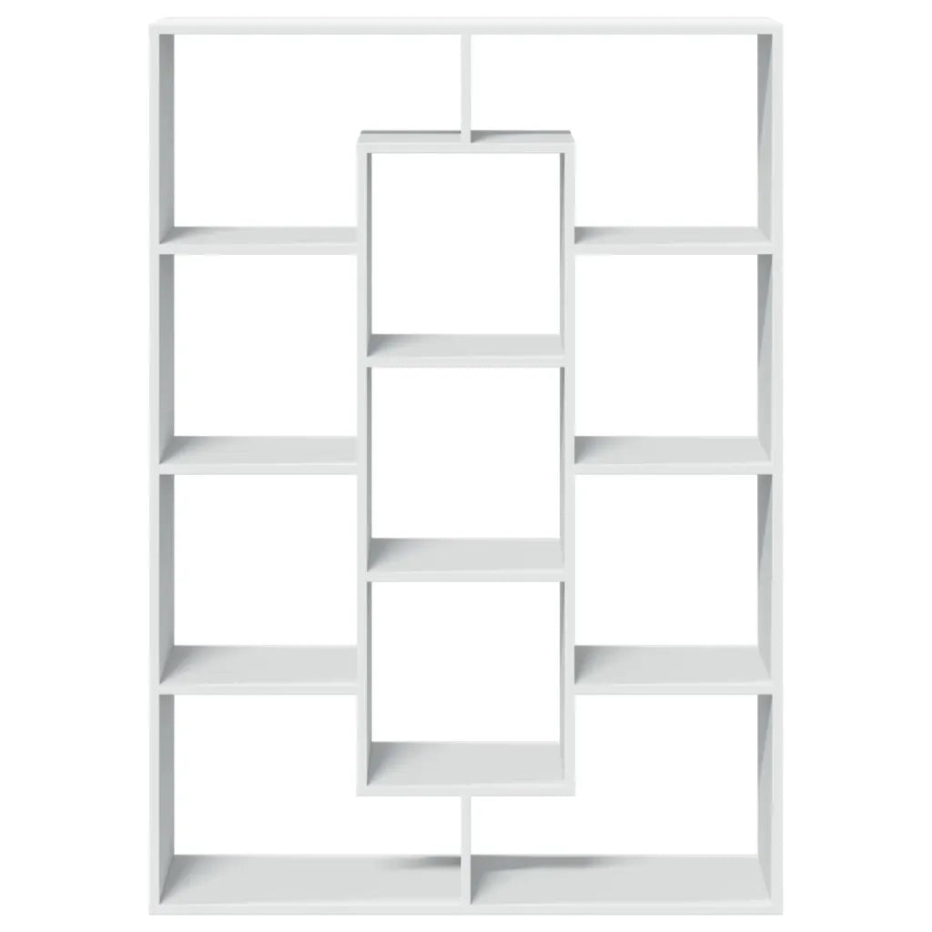 Libreria Bianca 102x29x143 cm in Legno Multistrato 3310298