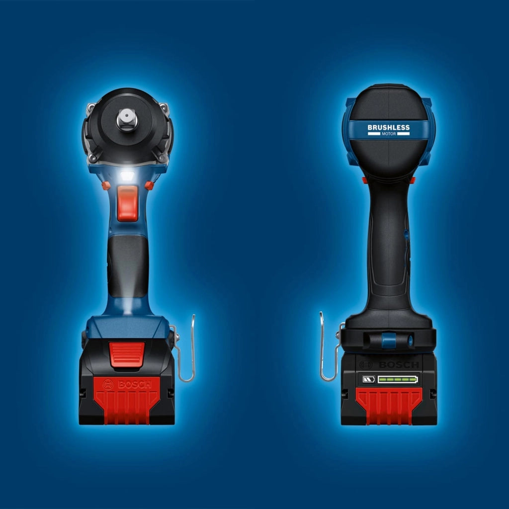 Bosch Professional 18V System Avvitatore a massa battente a batteria GDS 18V-750 C (incl. 2 batterie 5.0 Ah, caricabatteria GAL 18V-40, L-BOXX)