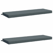 Cuscini per Panchina a 2 Pezzi SOEST 2 pz 100% Poliestere Blu 950309