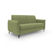 Scarlet Divano letto in tessuto misto cotone impermeabile T19 195 cm (mat.140x197) verde