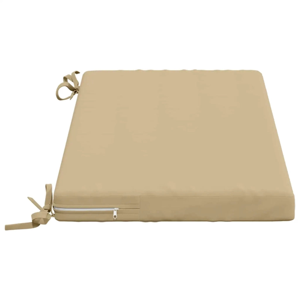 Cuscini per Panchina a 2 Pezzi SOEST 2 pz 100% Poliestere Beige 948643