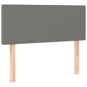Testiera | Testata Grigio Scuro 90x5x78/88 cm in Tessuto