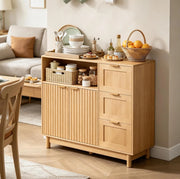 Credenza da cucina 90x35x80 cm effetto legno