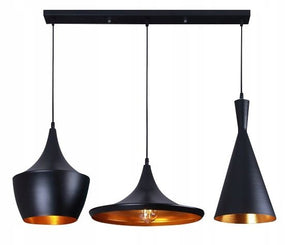Lampada Da Soffitto Costa Set Cp Nera