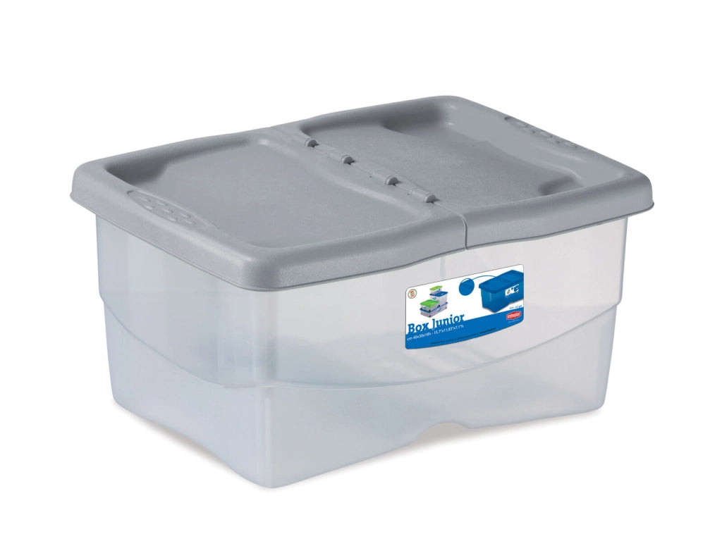Stefanplast Stefanbox 40x30x18cm Junior Stone Grey