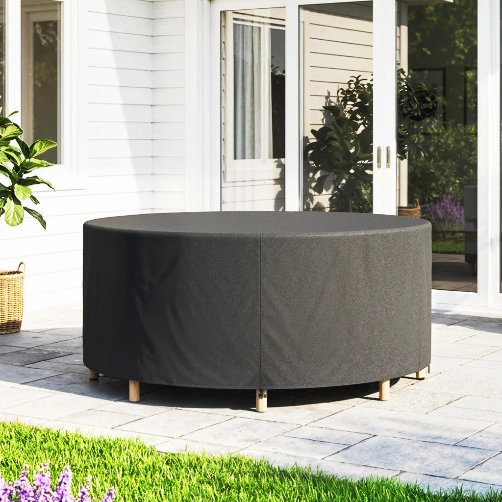 Copertura impermeabile per tavolo da giardino ¨C Minimal ¨C ?200x80 cm, nero