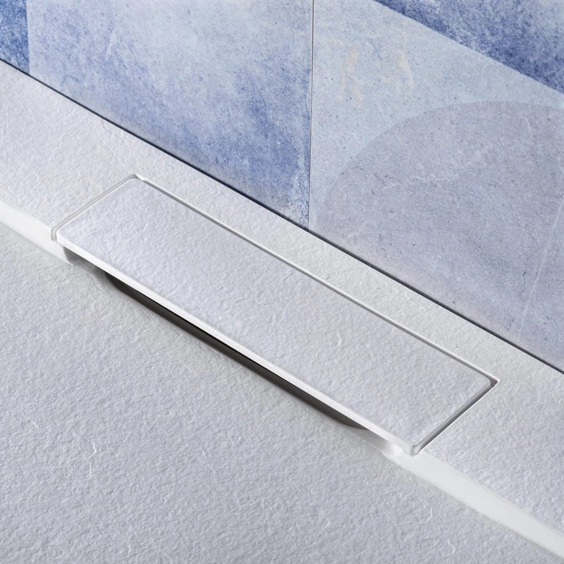Piatto Doccia Bianco 70x100 Cm Rettangolare Marmoresina Effetto