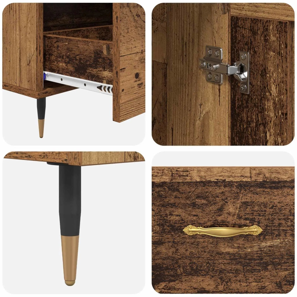 Credenza Legno vecchio 69,5 x 31 x 115 cm Legno multistrato