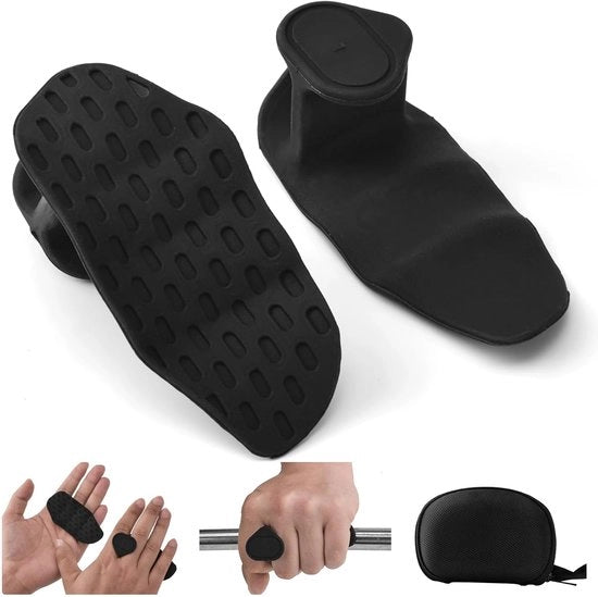 Manubri Antiscivolo per Fitness - Progettazione Ergonomica - 1 coppia - Gomma