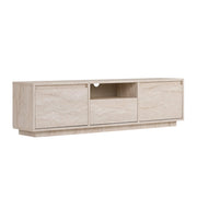 Porta TV in legno "Sentinel" - 160 x 30 x 42 cm - Travertino