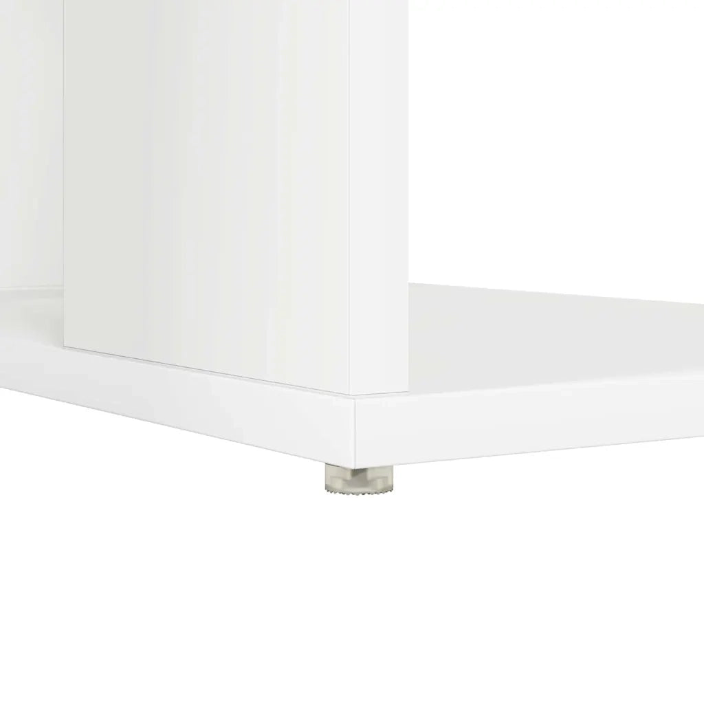 Scrivania Bianco 130 x 50.5 x 75 cm Legno multistrato 869498