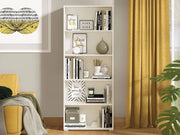 Biblioteca Urgnano, Libreria 4 Ripiani, 70x24.5x176.5h cm Bianco Opaco