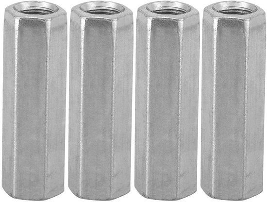 Set di viti a 6 facce in acciaio carbonio verniciato, 10 pezzi, per bulloni e viti