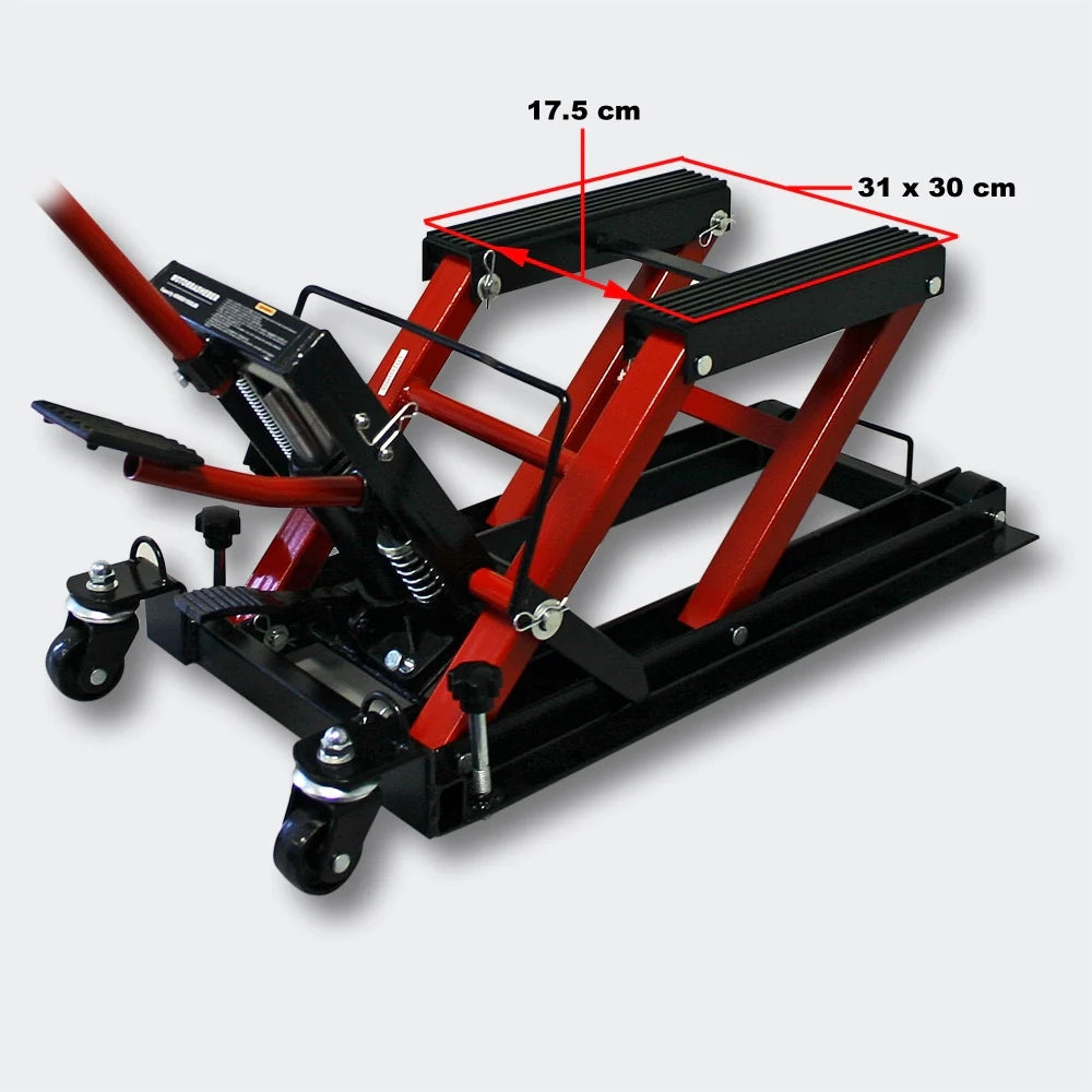 Piattaforma elevatrice per motociclette supporto di sollevamento per ATV 680 kg 3416139
