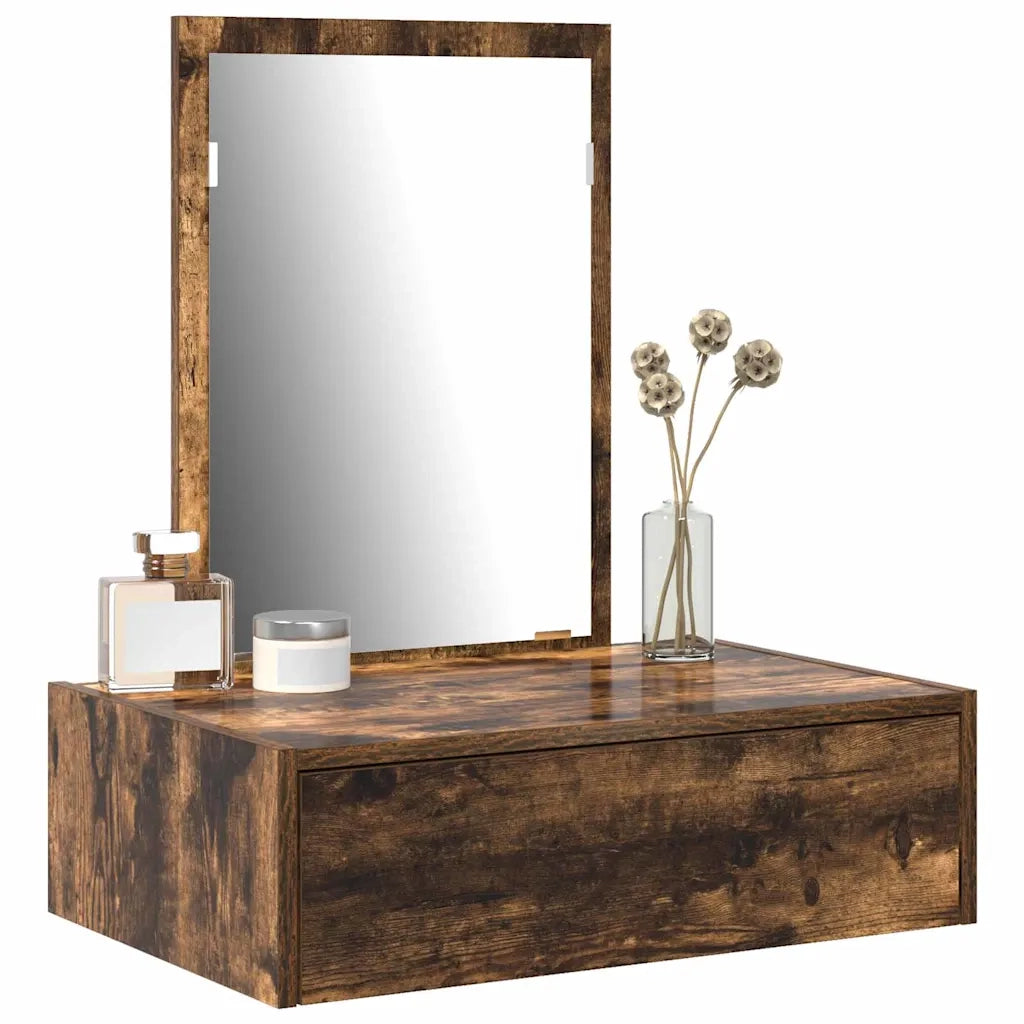 Toeletta | Tavolo da Trucco Marrone 60 x 40 x 70 cm Legno multistrato
