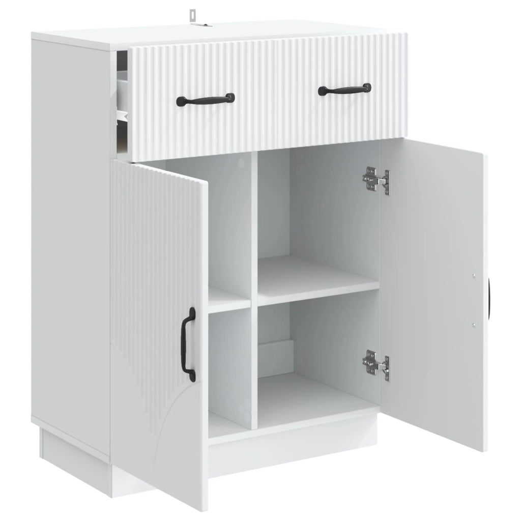 Credenza Bianco 66 x 34,5 x 87 cm Legno ingegnerizzato 895325