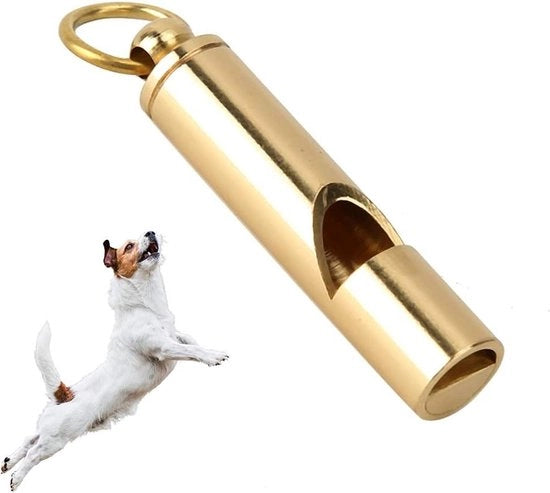 Whistlofono Ultrasonico per Cane - Whistlofono in Alluminio e Metallo per Cane Uccelli - Allenatore del Comportamento per Obedienza e Ricordo.