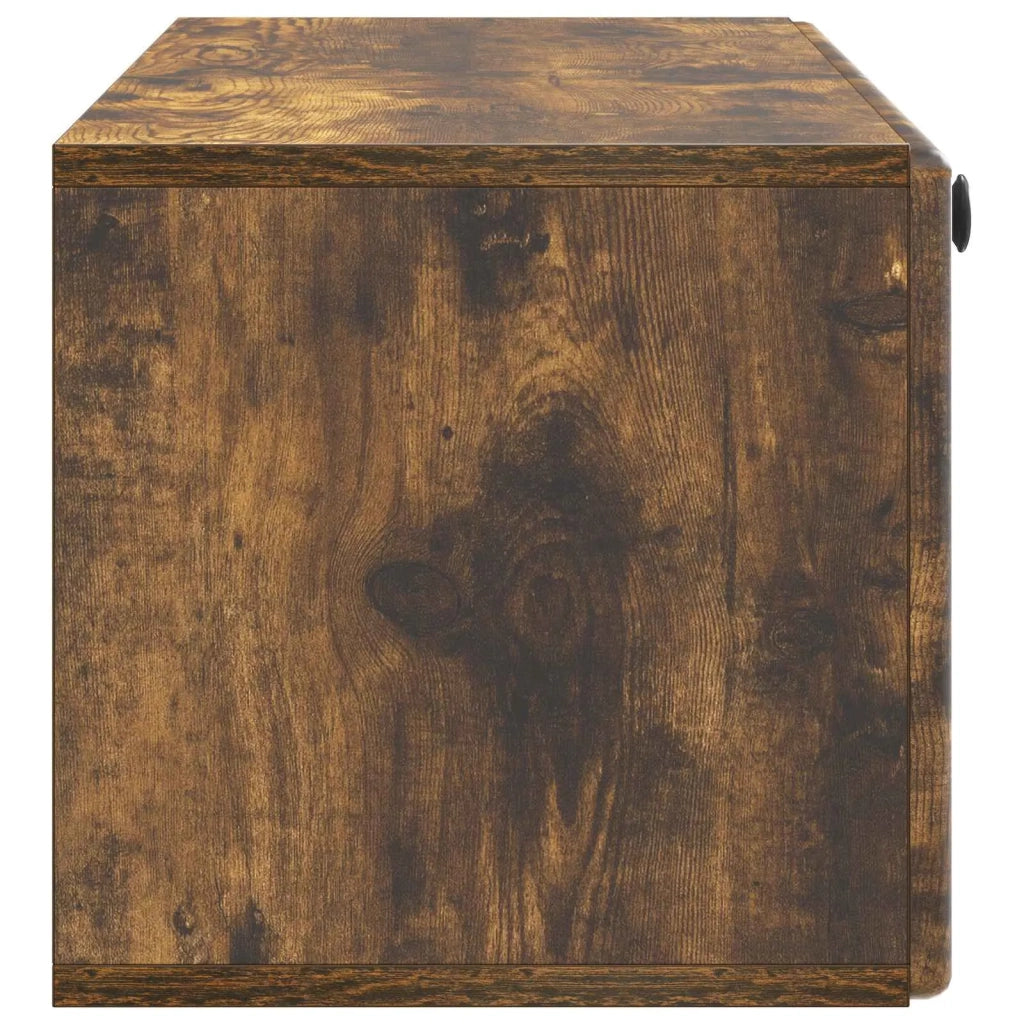 Mobile Porta TV da Muro 98 x 31 x 30 cm Rovere Fumo