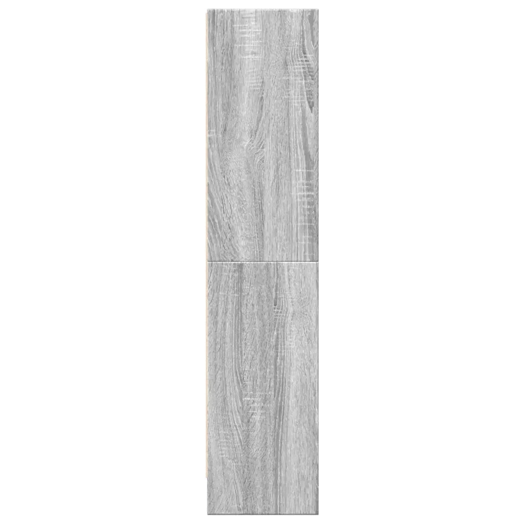 Libreria Grigio Sonoma 60x24x109 cm in Truciolato 857808