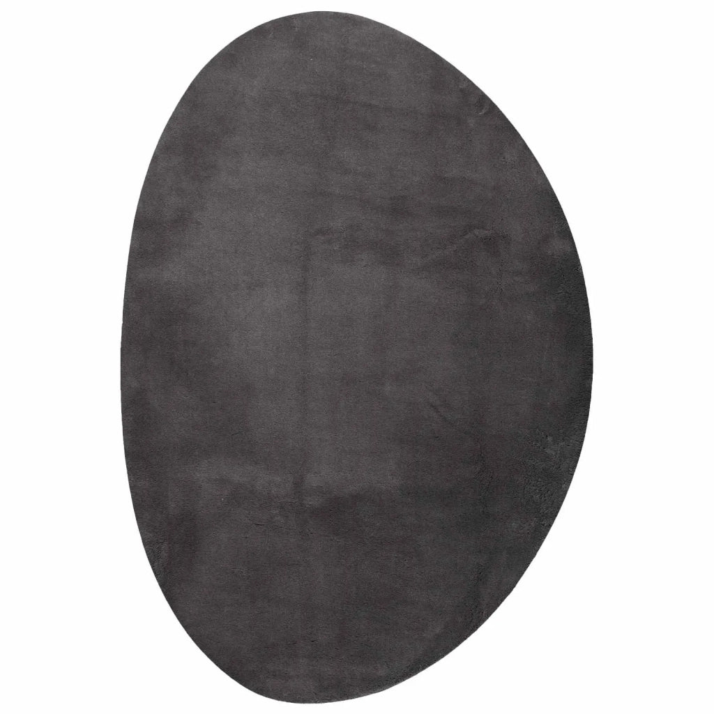 Tappeti per area HUARTE Antracite 140 x 200 cm Poliestere 4103659