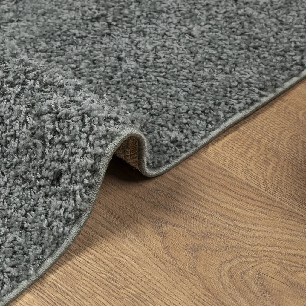 Tappeto Shaggy PAMPLONA a Pelo Lungo Moderno Verde 80x150 cm 375295