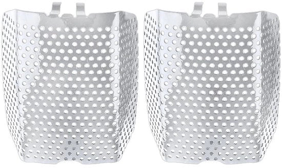Piastrino di copertura per freno - Acciaio inossidabile - 1 coppia - Compatibile con Harley-Davidson V-Rod/Touring - Nero/Argento - Alta qualità - Piastrino di copertura per freno