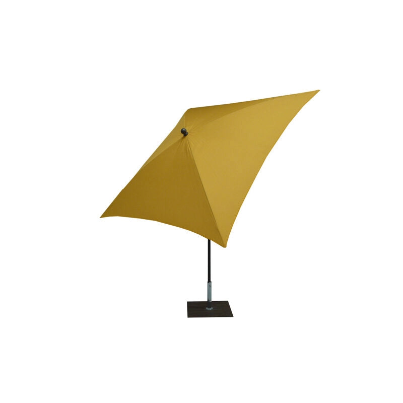 Ombrellone palo centrale Kronos Made in Italy - 200 x 200 cm - Giallo