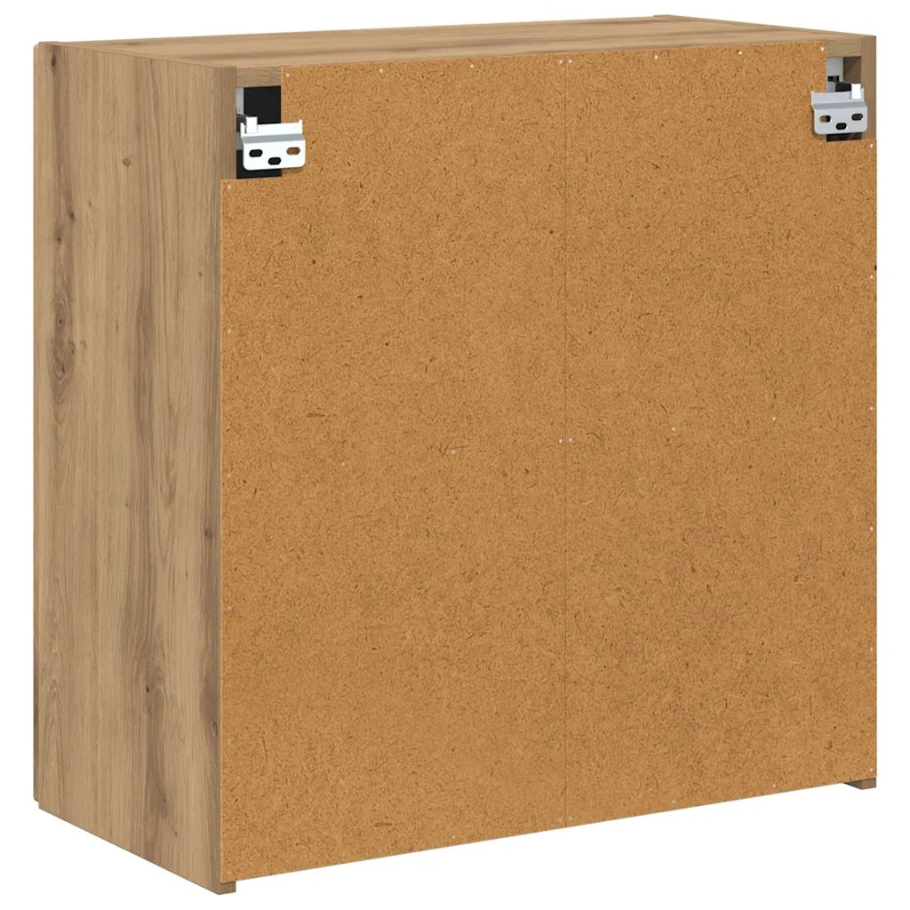 Mobile TV da parete Rovere artigianale 59,5 x 31 x 60 cm 892358