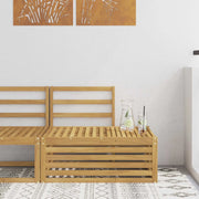 Set di divani da esterno Bianco 91 x 63 x 73 cm